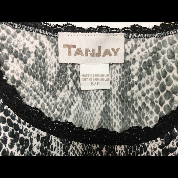 5 for $50!!! TanJay animal print tank top, size Small. - Picture 5 of 5